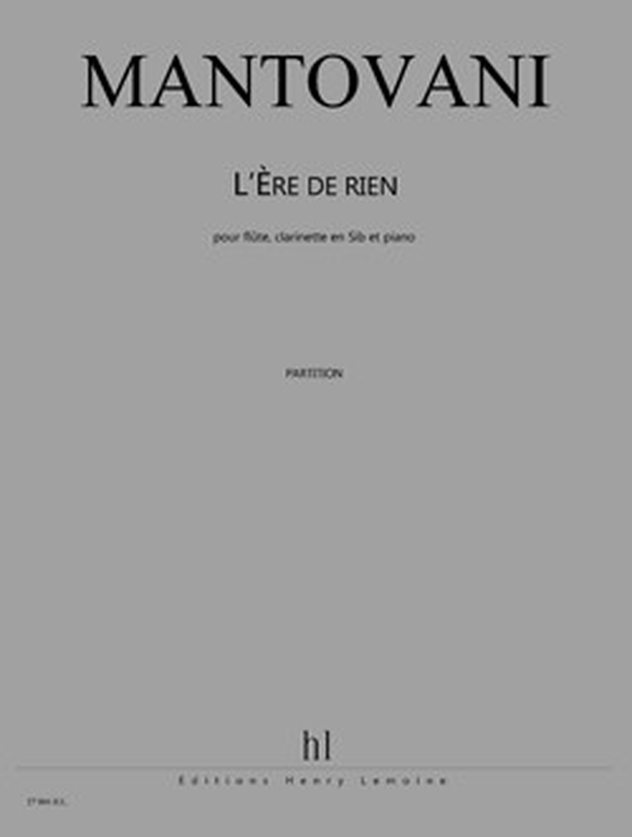 L'ère de rien