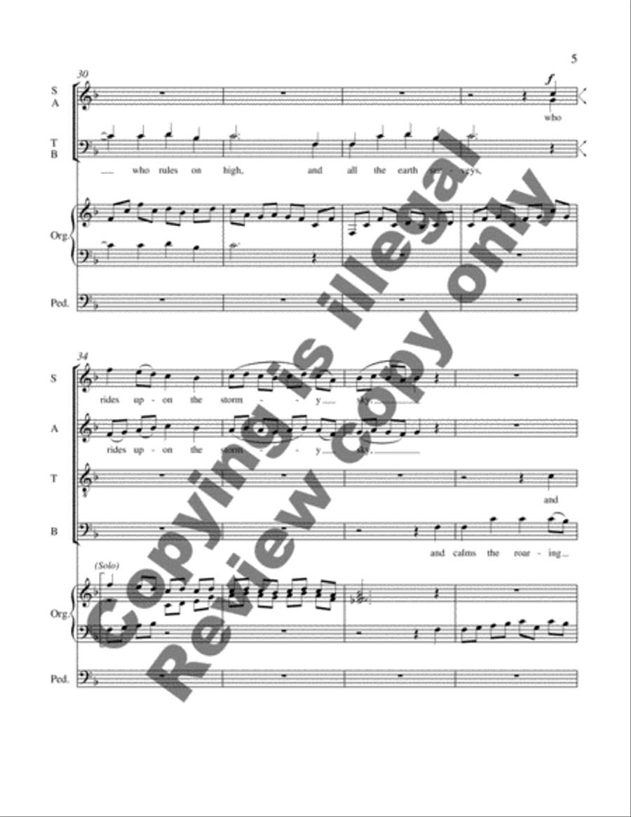 Eternal Brightness: 1. Sweet Accord 4-Part scores gallery preview page 5