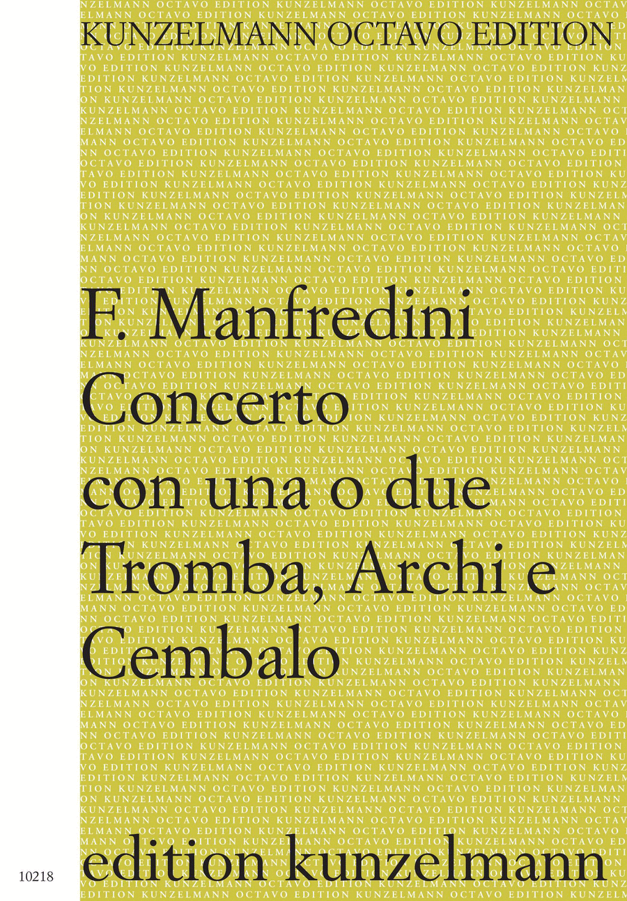 Concerto for 1 or 2 trumpets String Orchestra scores gallery preview page 1