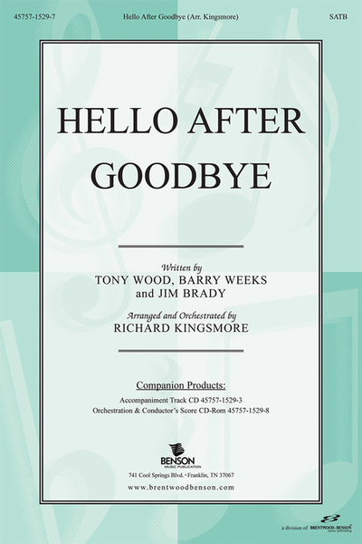 Hello After Goodbye (Split Track Accompaniment CD)