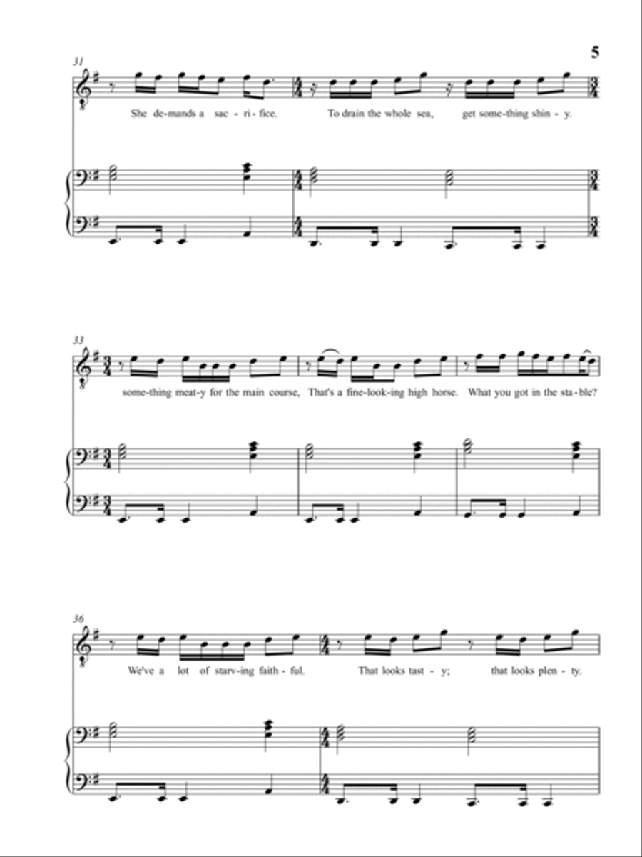 Take Me To Church Voice scores gallery preview page 5