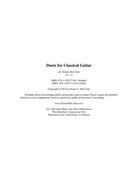 Duets for Classical Guitar image number null