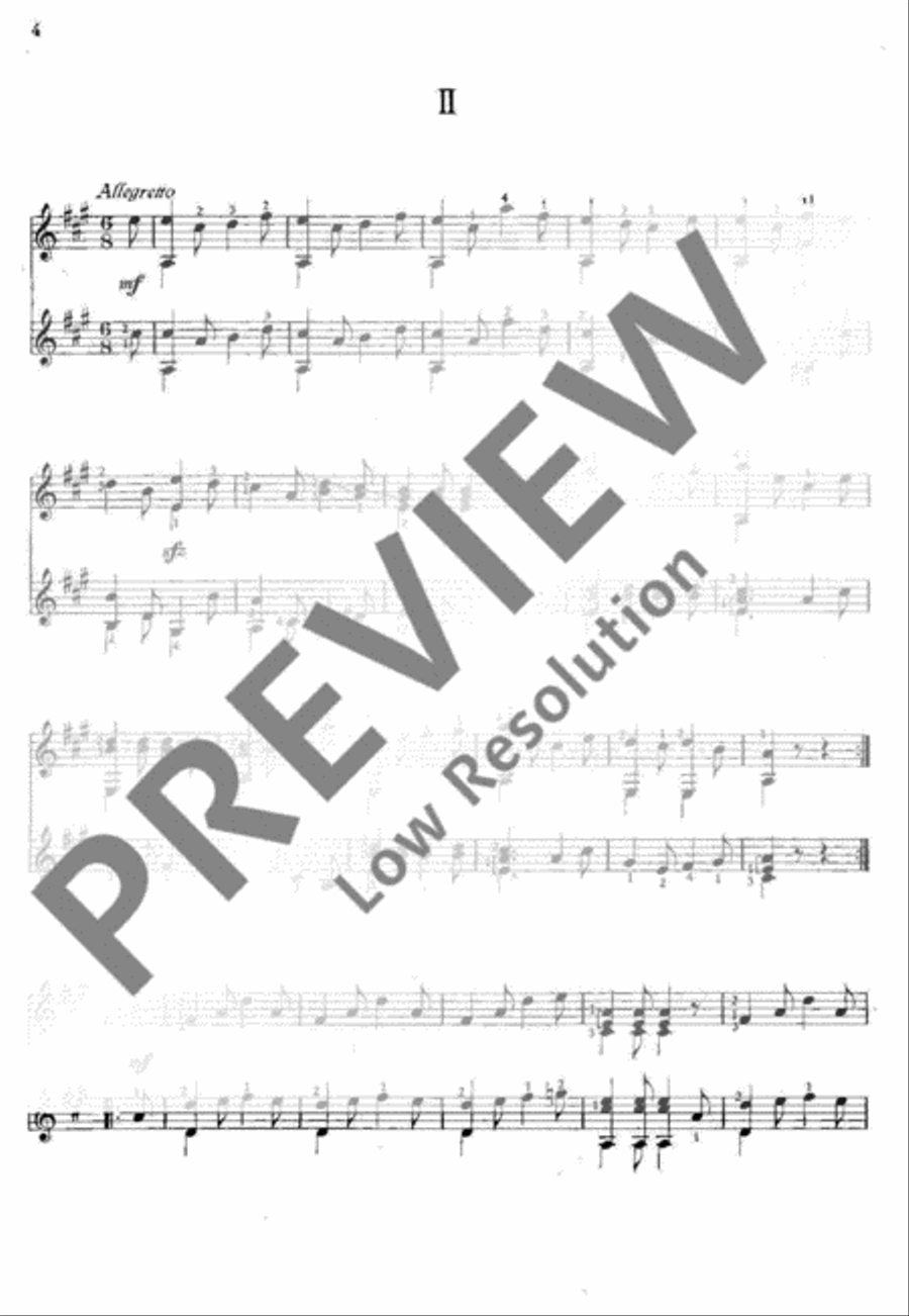 Easy Progressive Pieces Easy Progressive Pieces Classical Guitar scores gallery preview page 5
