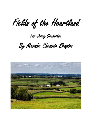 Book cover for Fields of the Heartland for String Orchestra