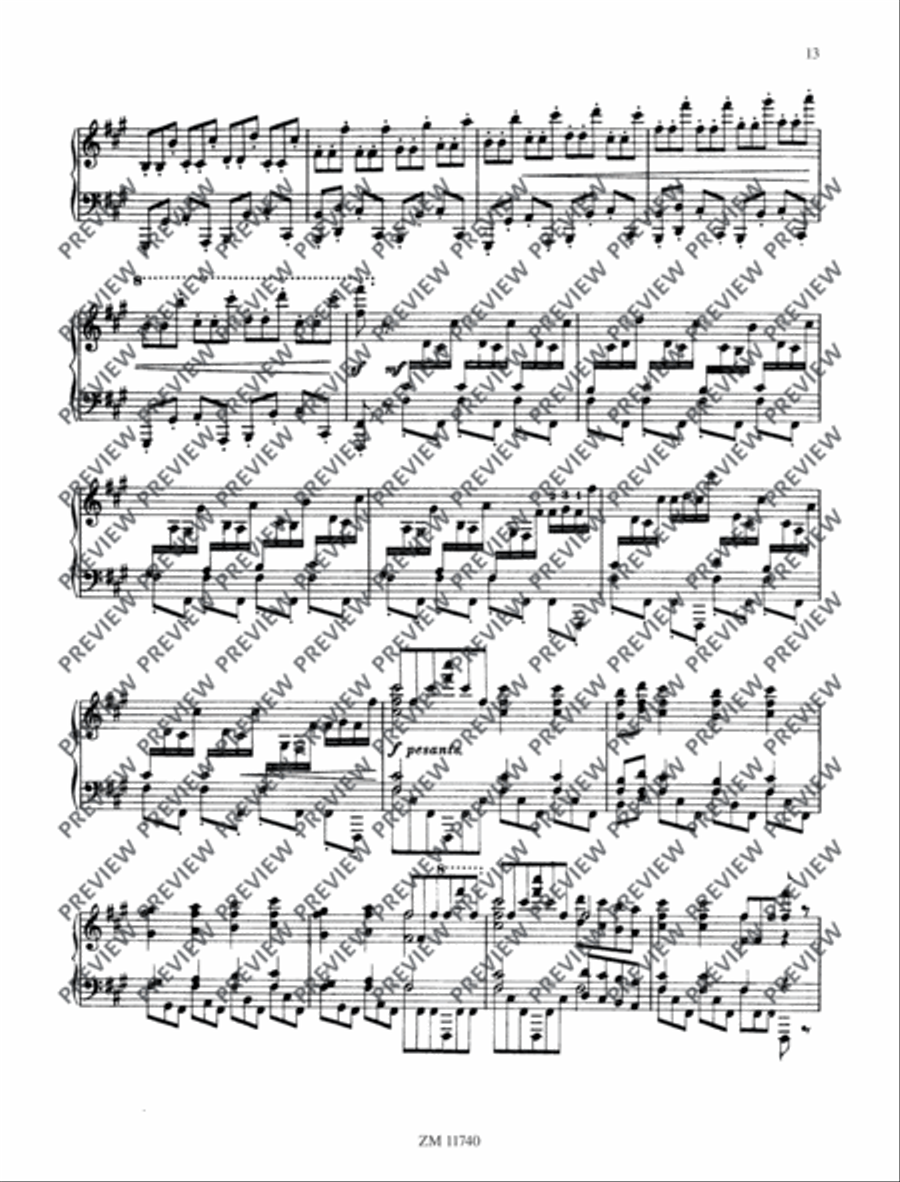 Twelve Études in Progressive Difficulty Piano Solo scores gallery preview page 14