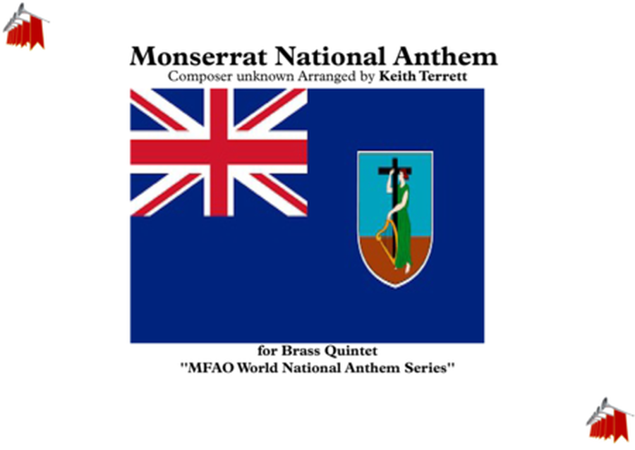 Montserrat National Anthem for Brass Quintet image number null