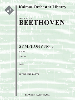 Book cover for Symphony No. 3 in E-flat, Op. 55 'Eroica'