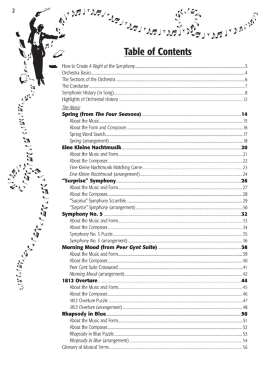 A Night at the Symphony Piano Method scores gallery preview page 2
