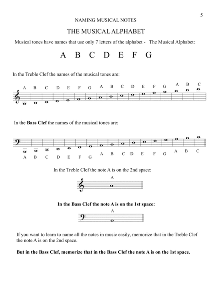 THE EASYWAY TO READ MUSIC BASS CLEF
