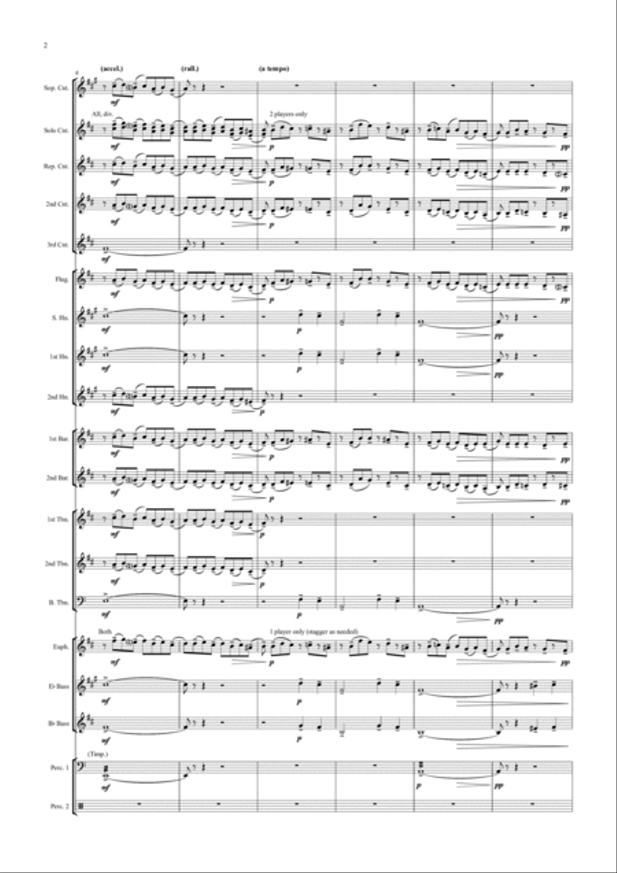 Prelude in C-sharp minor (Rachmaninoff) - Brass Band Brass Band scores gallery preview page 5