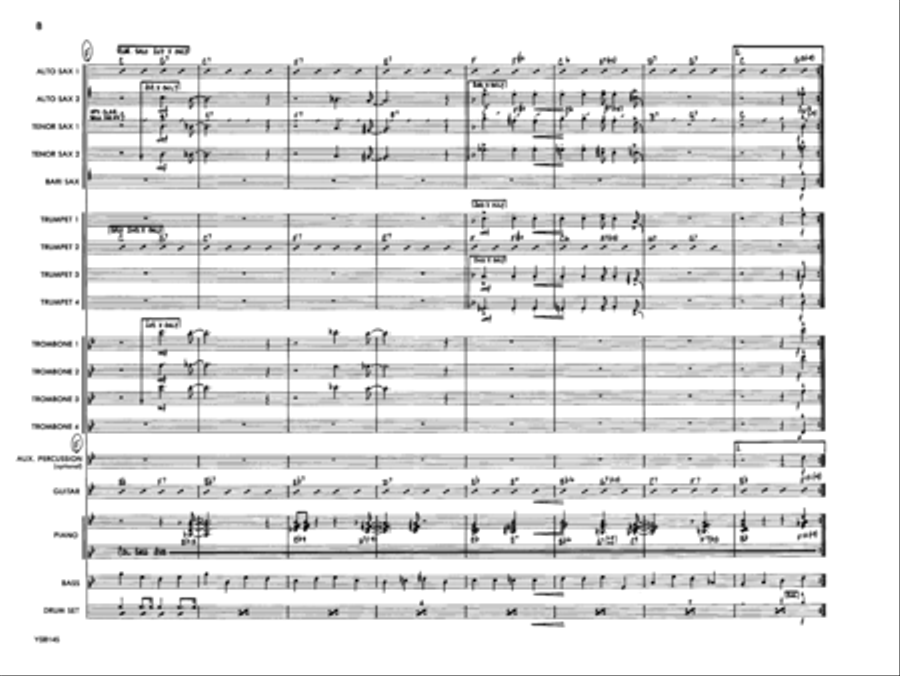 Touch of Dixie Jazz Ensemble scores gallery preview page 8