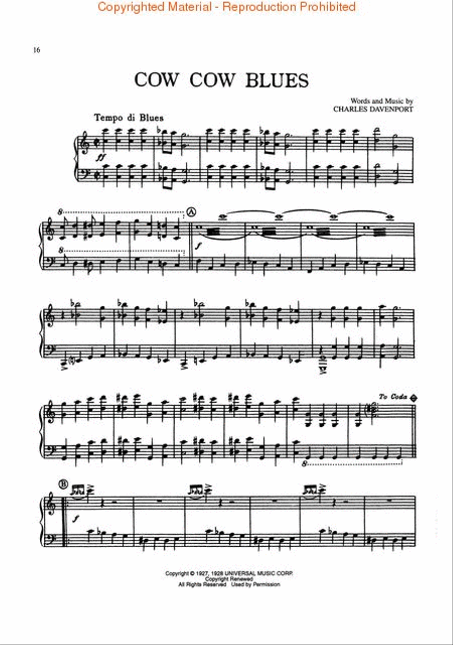 Jazz, Blues, Boogie & Swing for Piano Piano Solo scores gallery preview page 4