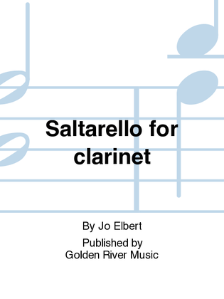 Saltarello for clarinet
