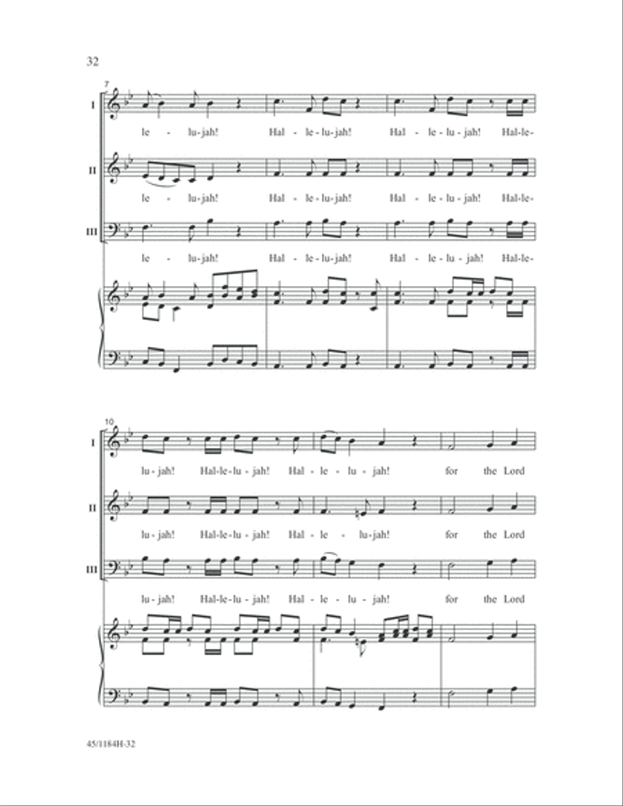 Messiah Messiah 3-Part scores gallery preview page 32