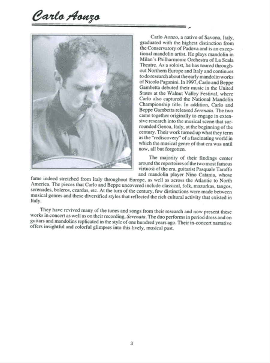 Master Anthology of Mandolin Solos, Volume 1 Mandolin scores gallery preview page 4
