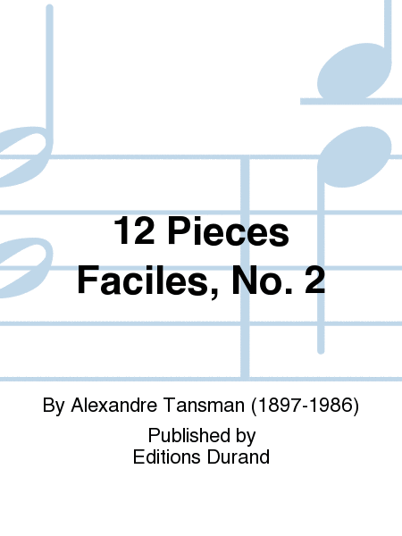 Douze pieces faciles (12) vol. 2