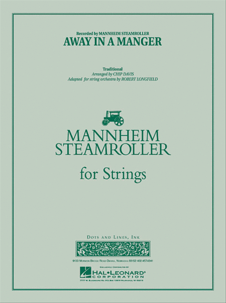 Away in a Manger Orchestra scores gallery preview page 1