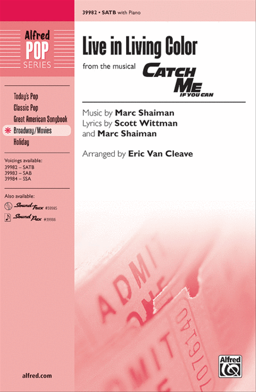 Live in Living Color Live in Living Color 4-Part scores gallery preview page 1
