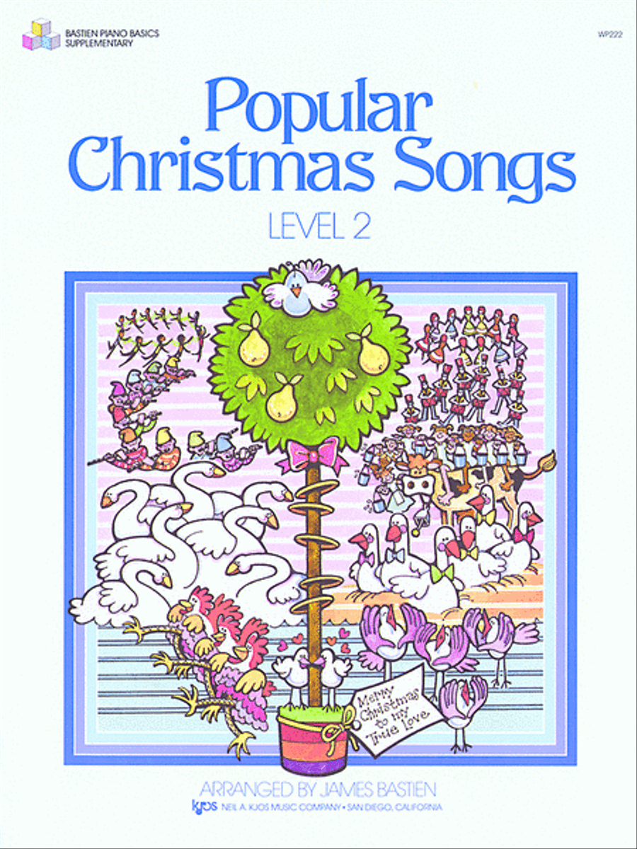 Popular Christmas Songs, Level 2 Piano Method scores gallery preview page 1