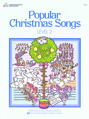 Book cover for Popular Christmas Songs, Level 2
