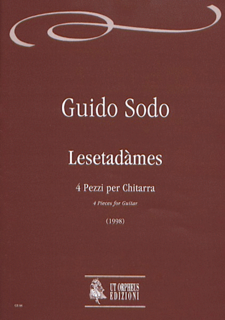 Lesetadmes. 4 Pieces for Guitar (1998)