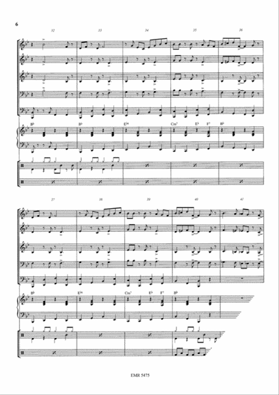 Little Brown Jug Little Brown Jug Concert Band scores gallery preview page 7