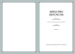 Missa Pro Defunctis [Full Score]
