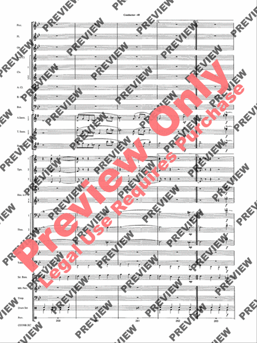 In the Miller Mood Concert Band scores gallery preview page 52