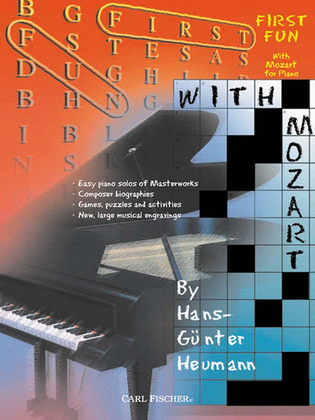 Book cover for First Fun With Beethoven for Piano