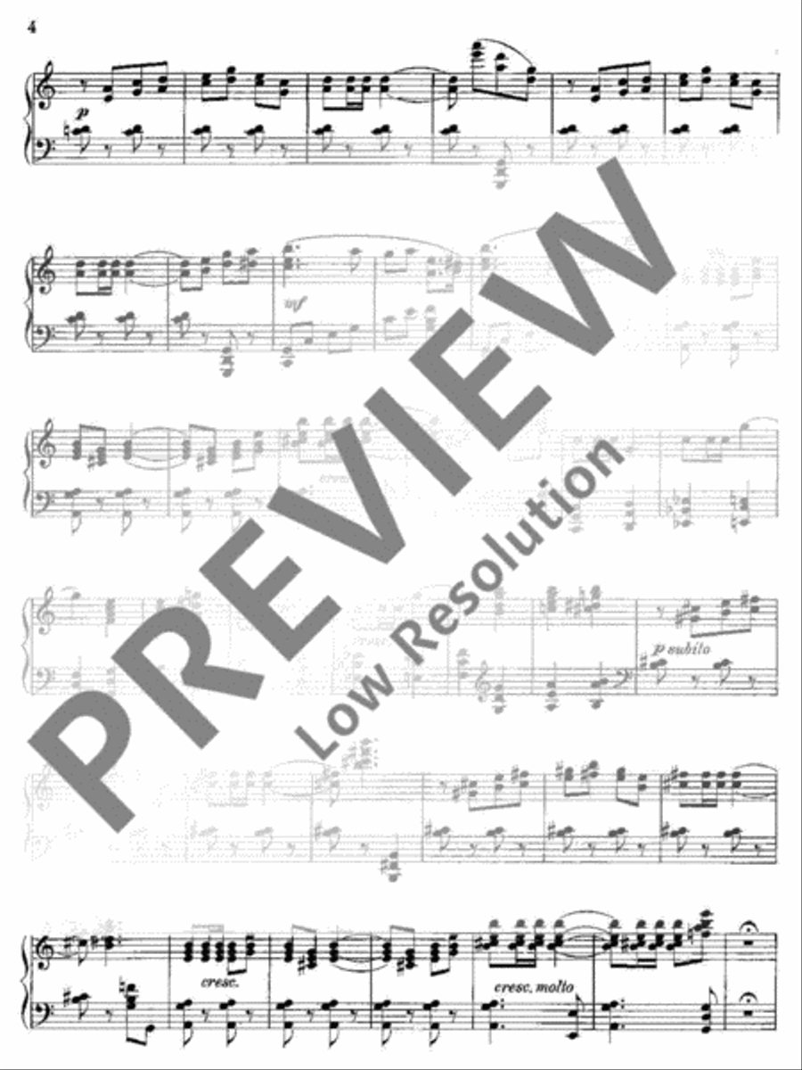 Miniatures Piano Solo scores gallery preview page 5