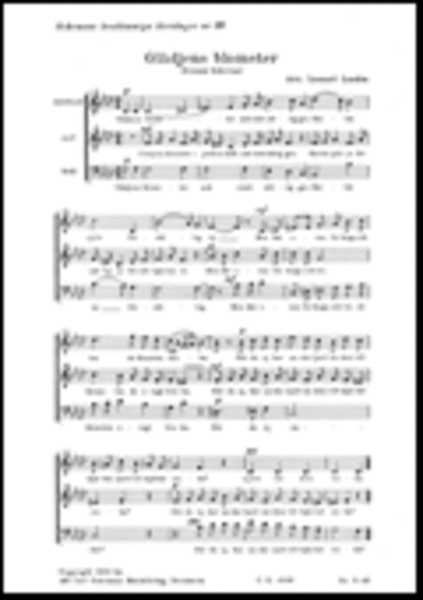 Gladjens blomster by Lennart Lunden Choir - Sheet Music