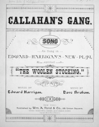 Callahan's Gang. Song
