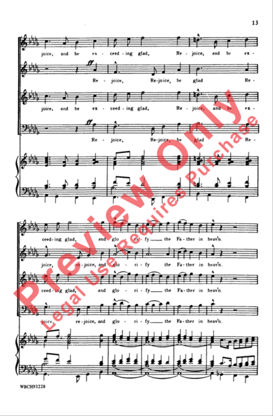 Beatitudes Beatitudes 4-Part scores gallery preview page 12