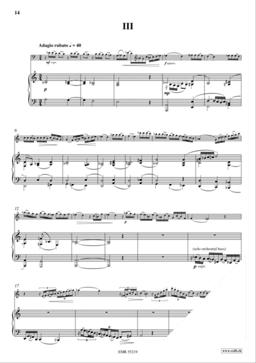 Concertino Double Bass scores gallery preview page 10