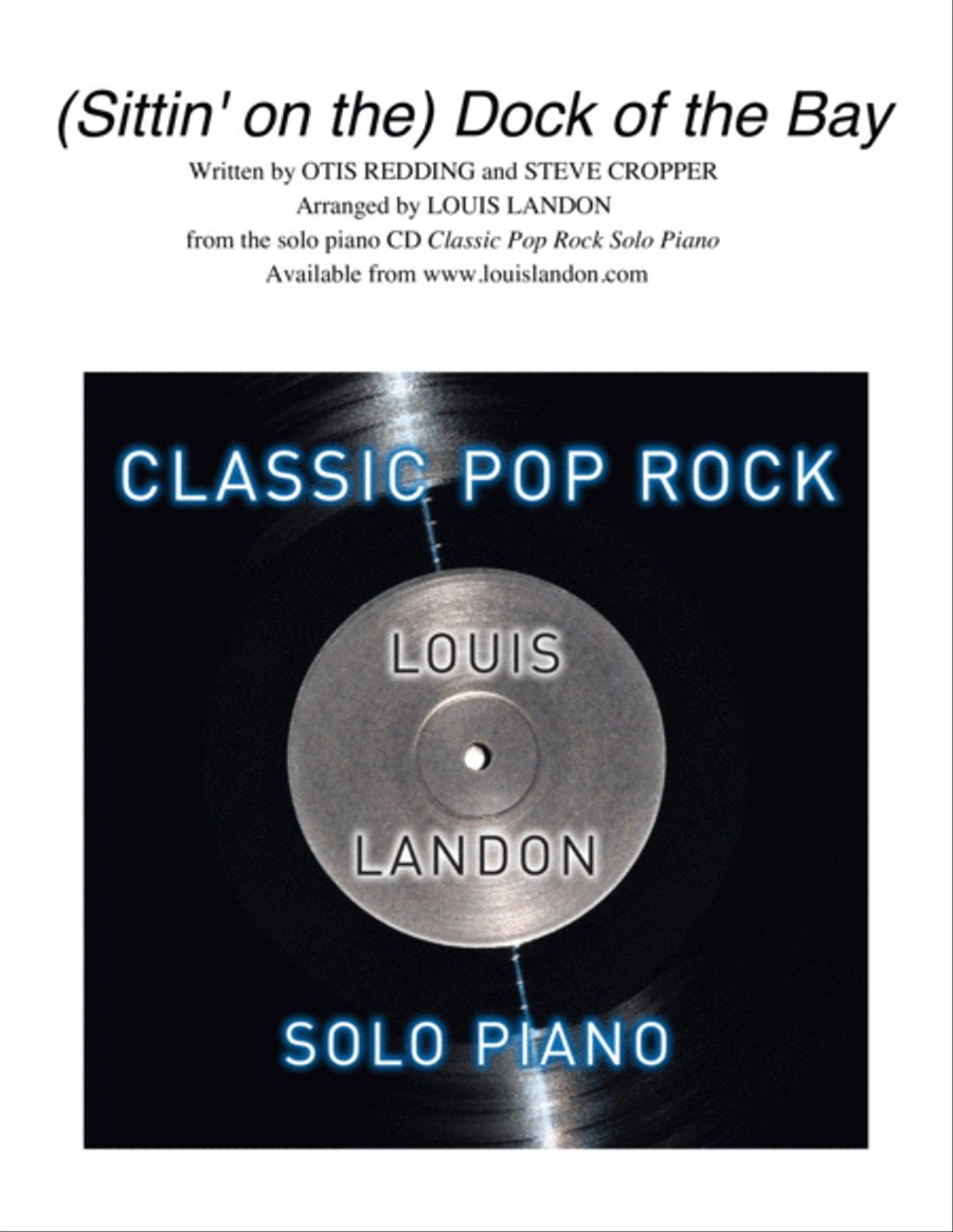 (Sittin' On) The Dock Of The Bay Piano Solo scores gallery preview page 1
