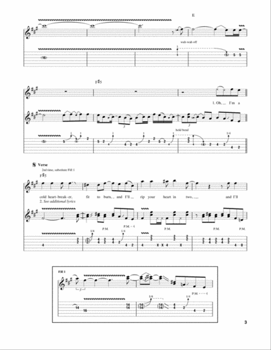 You Could Be Mine You Could Be Mine Electric Guitar scores gallery preview page 3