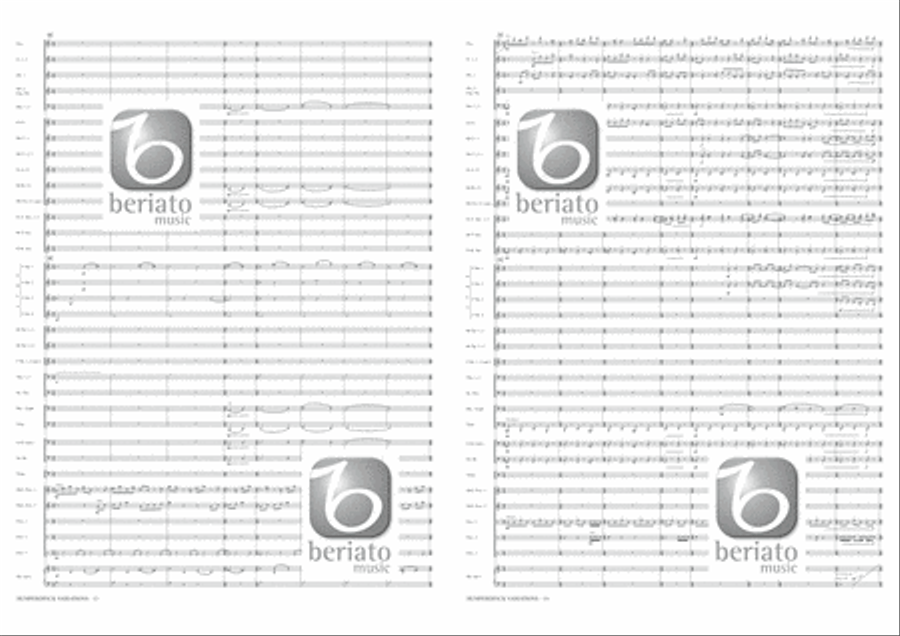 Humperdinck Variations Concert Band scores gallery preview page 8