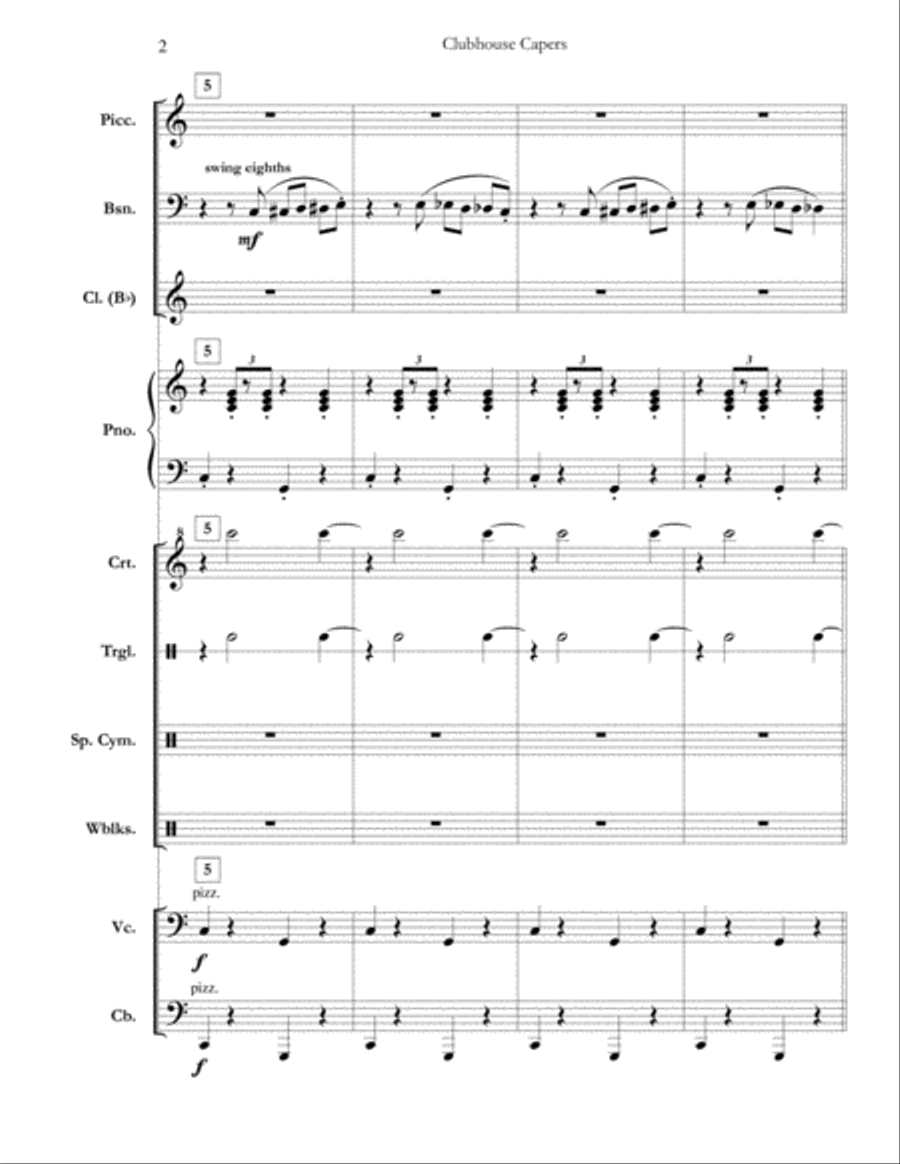 Bang Bang (my Baby Shot Me Down) Small Ensemble scores gallery preview page 2
