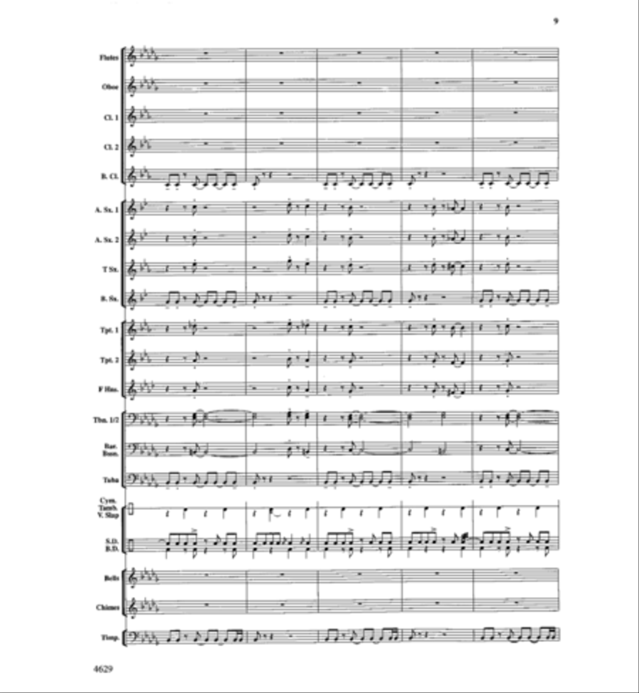 Sirocco Concert Band scores gallery preview page 10