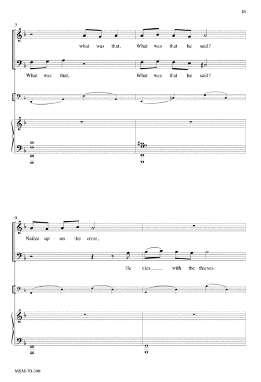 Return to Me (Choral Score) 4-Part scores gallery preview page 19