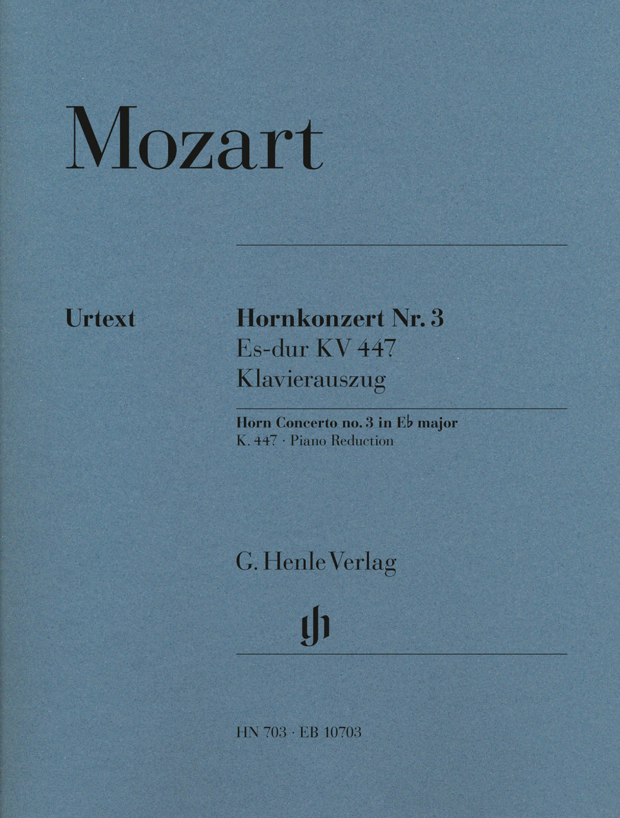Konzert fur Horn und Orchester Es-dur KV 447