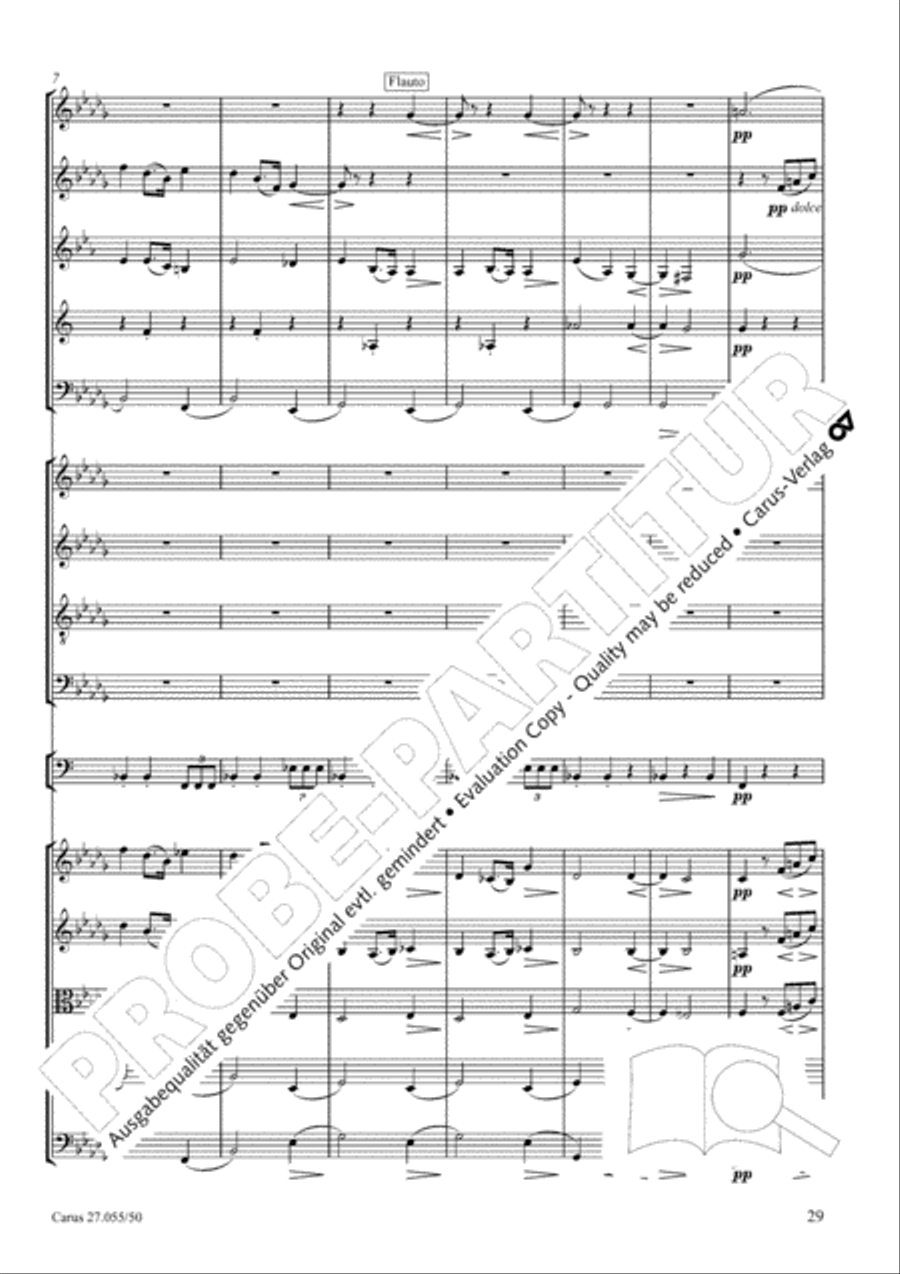 Ein Deutsches Requiem (German Requiem) 4-Part scores gallery preview page 36