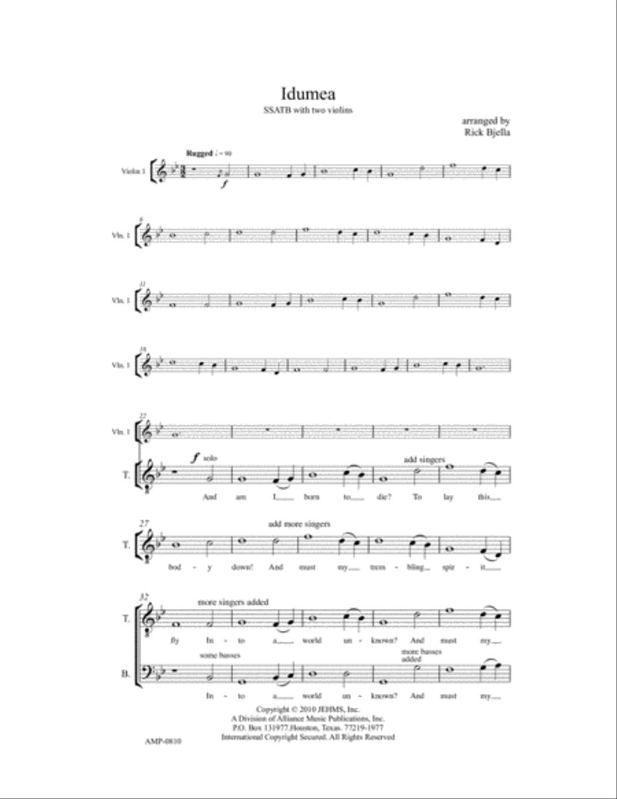 Idumea SSATB scores gallery preview page 7