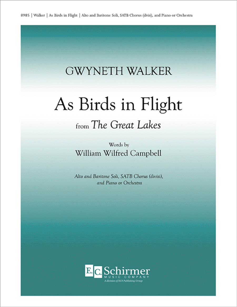 As Birds in Flight: from The Great Lakes