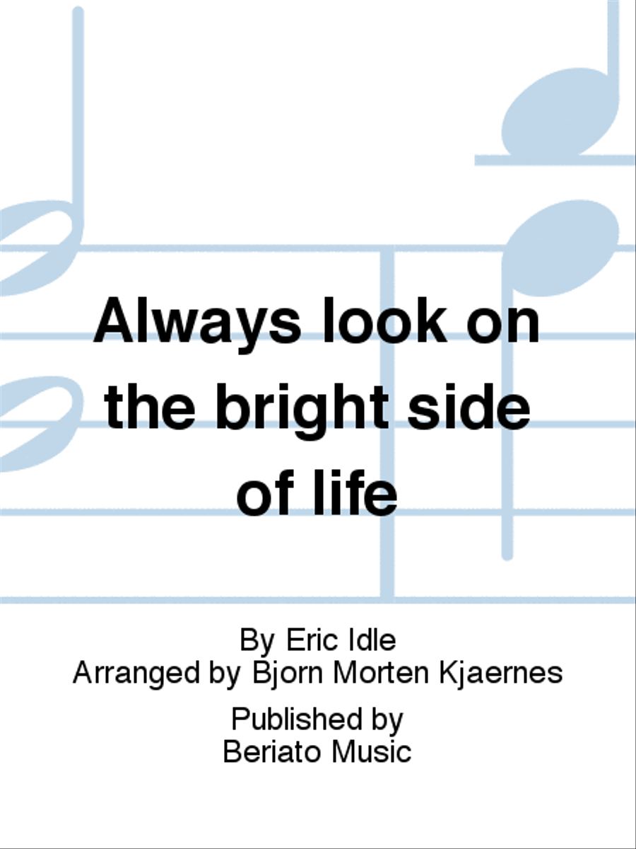Always look on the bright side of life Concert Band scores gallery preview page 1