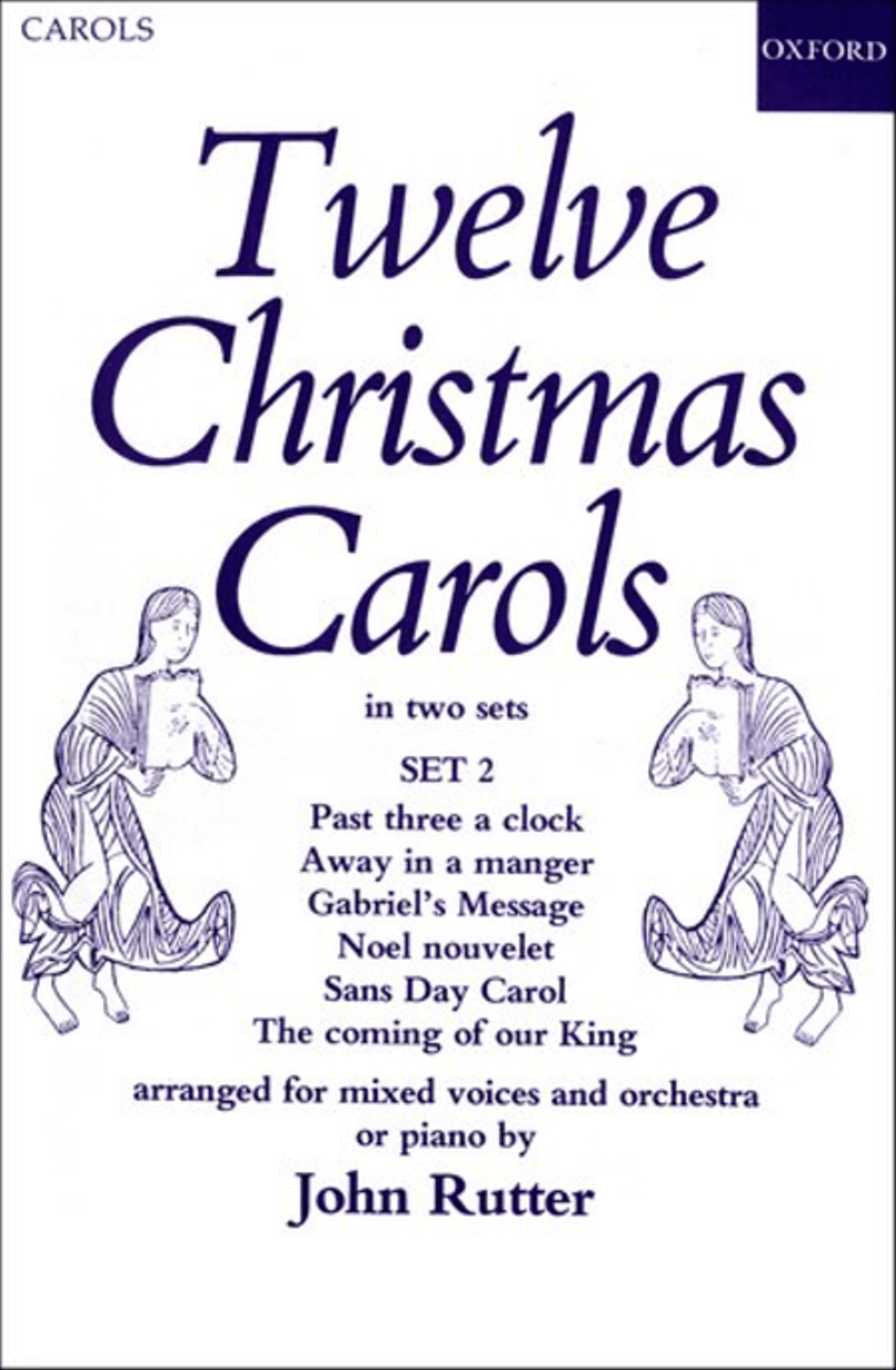 Twelve Christmas Carols Set 2 Twelve Christmas Carols Set 2 4-Part scores gallery preview page 1