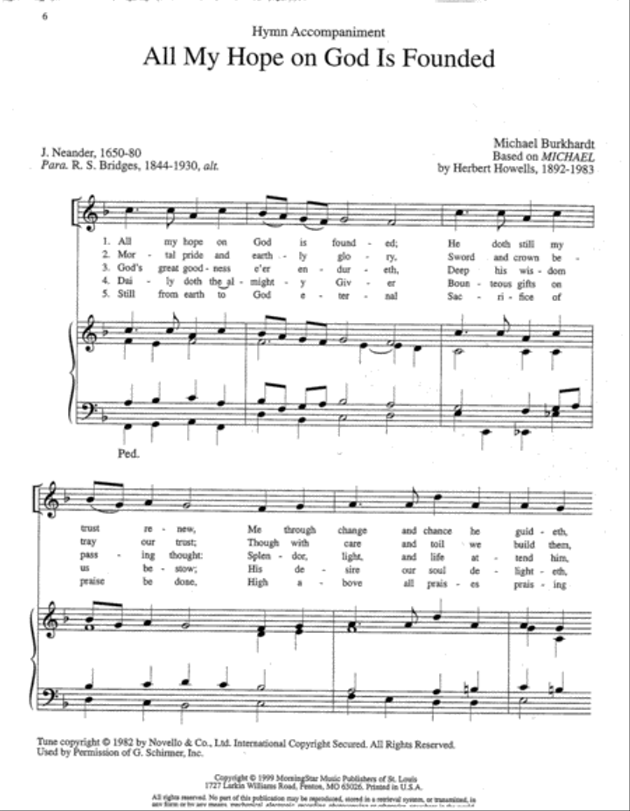 Eight Improvisations on 20th Century Hymn Tunes, Set 2 Choir scores gallery preview page 3