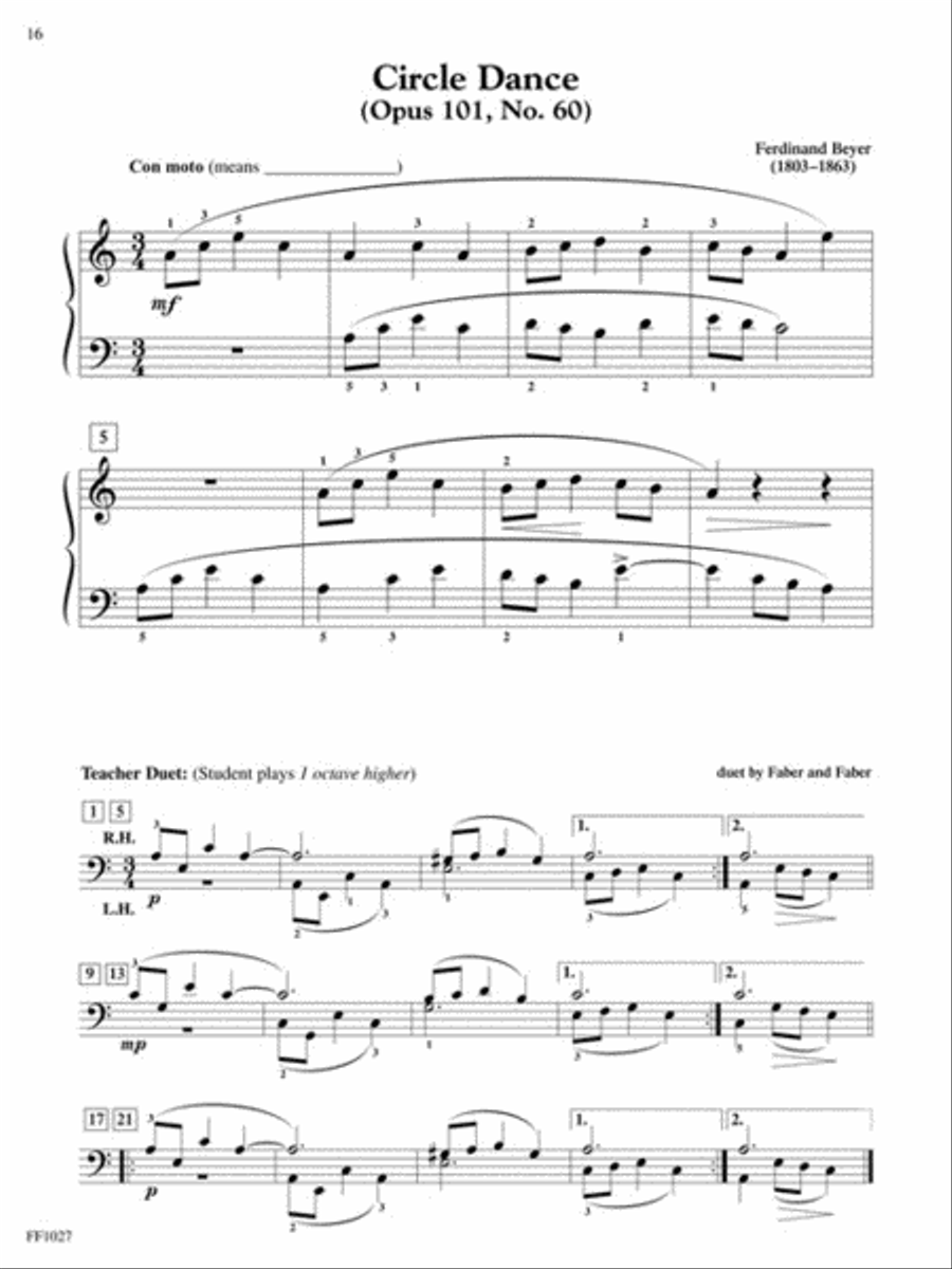 Preparatory Piano Literature Piano Method scores gallery preview page 4