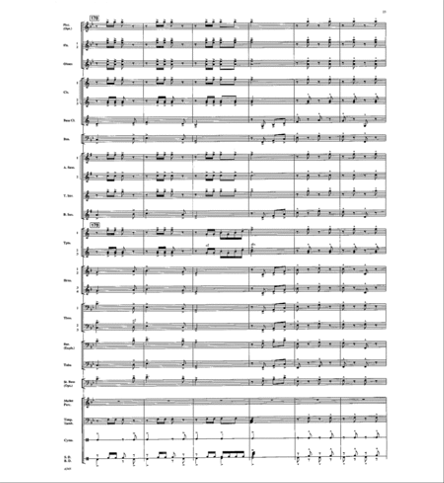 Zacatecas Concert Band scores gallery preview page 24