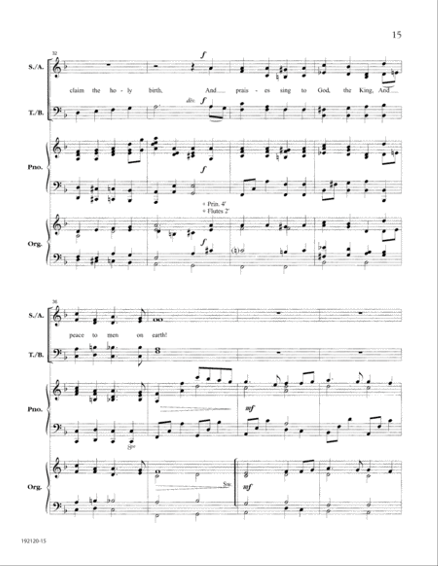 Let the People Sing at Christmas 4-Part scores gallery preview page 19